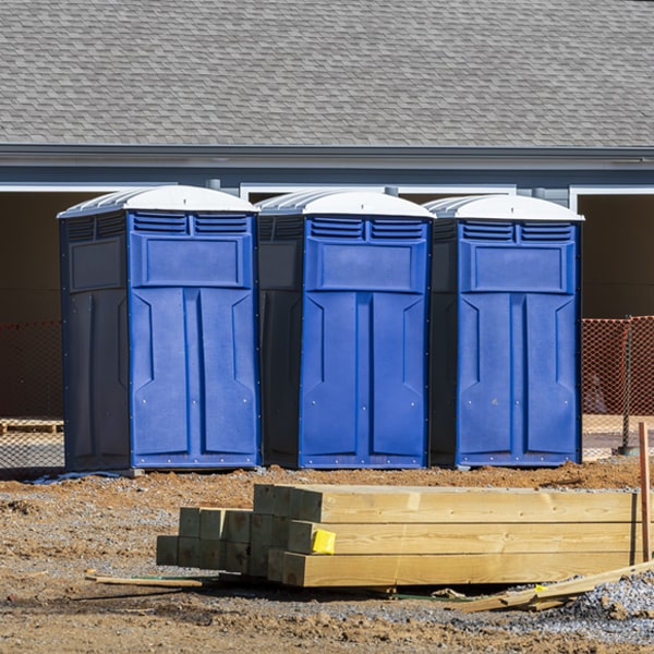 can i customize the exterior of the portable restrooms with my event logo or branding in Badger Minnesota